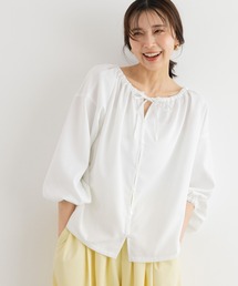 BARNYARDSTORM | BARNYARDSTORM / 2WAYサッカーストライプブラウス【吸水速乾 / WEB限定カラー】<セットアップ対応>(シャツ/ブラウス)