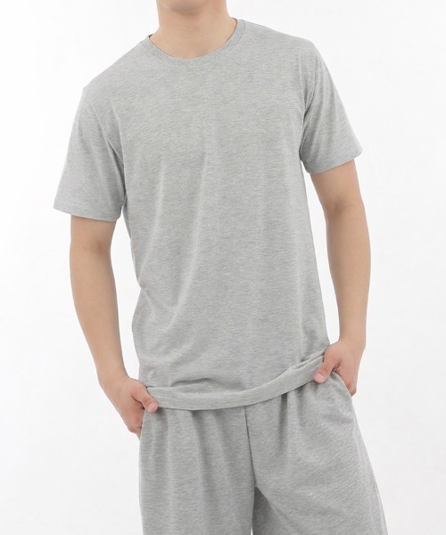 CLOTHY(クロシィ)の「【5サイズ展開!お得なオフプライスアイテム】メンズビッグTシャツ(Tシャツ/カットソー・メンズ・ネイビー/ブラック/ブルー/オフホワイト/グレー・MEDIUM/X-LARGE/LARGE/SMALL/XX-LARGE)」の3枚目の写真