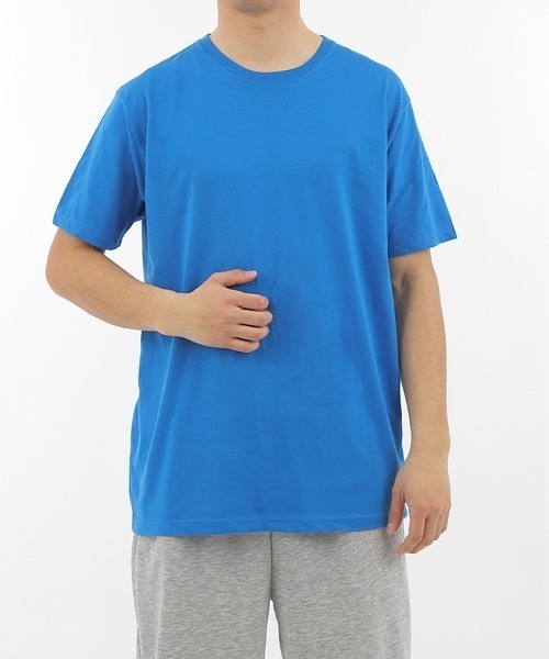 CLOTHY(クロシィ)の「【5サイズ展開!お得なオフプライスアイテム】メンズビッグTシャツ(Tシャツ/カットソー・メンズ・ネイビー/ブラック/ブルー/オフホワイト/グレー・MEDIUM/X-LARGE/LARGE/SMALL/XX-LARGE)」の22枚目の写真