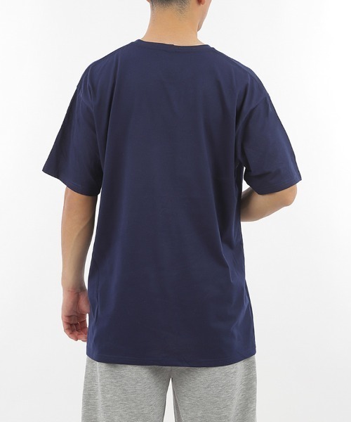 CLOTHY(クロシィ)の「【5サイズ展開!お得なオフプライスアイテム】メンズビッグTシャツ(Tシャツ/カットソー・メンズ・ネイビー/ブラック/ブルー/オフホワイト/グレー・MEDIUM/X-LARGE/LARGE/SMALL/XX-LARGE)」の21枚目の写真