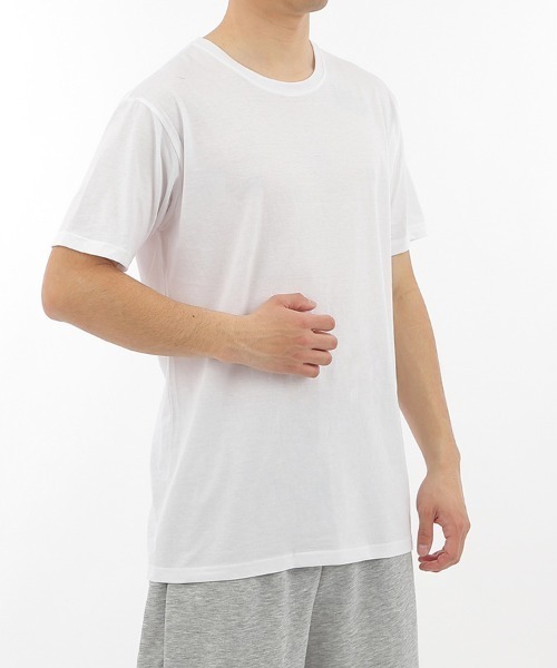 CLOTHY(クロシィ)の「【5サイズ展開!お得なオフプライスアイテム】メンズビッグTシャツ(Tシャツ/カットソー・メンズ・ネイビー/ブラック/ブルー/オフホワイト/グレー・MEDIUM/X-LARGE/LARGE/SMALL/XX-LARGE)」の11枚目の写真