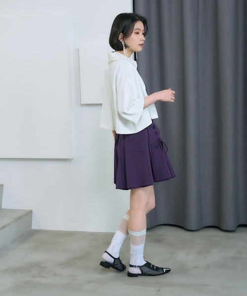HARE（ハレ）の「2Pレイヤードソックス(HARE)（ソックス/靴下・レディース・ブラック/ホワイト・FREE）」の19枚目の写真