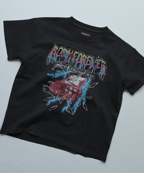 Life Support Products(ライフサポートプロダクツ)の「【プチプラ】ショートスリーブプリントT(Tシャツ/カットソー・キッズ・ベージュ/杢グレー/グリーン/ブラック/ライトブルー/オレンジ/オフホワイト/ホワイト系その他/ピンク/ライム・80/90/95/150/100/120/110/130/140)」の4枚目の写真