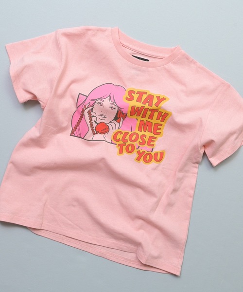 Life Support Products(ライフサポートプロダクツ)の「【プチプラ】ショートスリーブプリントT(Tシャツ/カットソー・キッズ・ベージュ/杢グレー/グリーン/ブラック/ライトブルー/オレンジ/オフホワイト/ホワイト系その他/ピンク/ライム・80/90/95/150/100/120/110/130/140)」の21枚目の写真