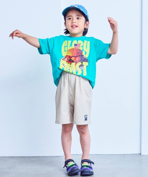 Life Support Products(ライフサポートプロダクツ)の「【プチプラ】ショートスリーブプリントT(Tシャツ/カットソー・キッズ・ベージュ/杢グレー/グリーン/ブラック/ライトブルー/オレンジ/オフホワイト/ホワイト系その他/ピンク/ライム・80/90/95/150/100/120/110/130/140)」の20枚目の写真