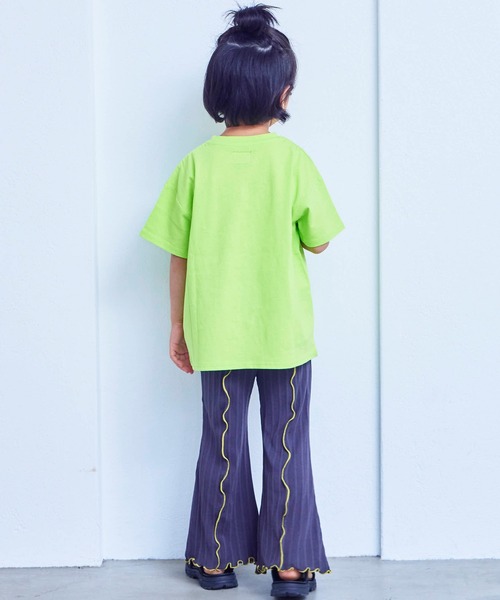 Life Support Products(ライフサポートプロダクツ)の「【プチプラ】ショートスリーブプリントT(Tシャツ/カットソー・キッズ・ベージュ/杢グレー/グリーン/ブラック/ライトブルー/オレンジ/オフホワイト/ホワイト系その他/ピンク/ライム・80/90/95/150/100/120/110/130/140)」の17枚目の写真