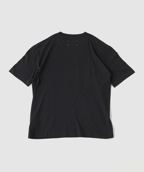 Maison Margiela(メゾンマルジェラ)の「MAISON MARGIELA(メゾン マルジェラ) Chaos logo T-shirt(Tシャツ/カットソー・メンズ・グレー/ブラック・MEDIUM/LARGE/SMALL)」の4枚目の写真