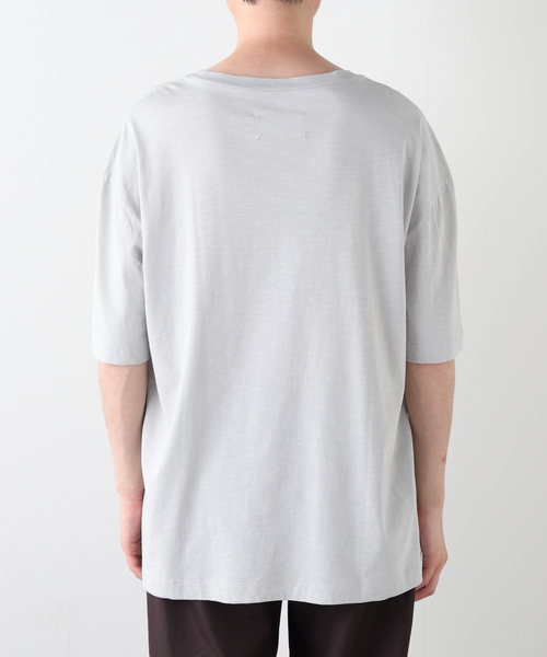 Maison Margiela(メゾンマルジェラ)の「MAISON MARGIELA(メゾン マルジェラ) Chaos logo T-shirt(Tシャツ/カットソー・メンズ・グレー/ブラック・MEDIUM/LARGE/SMALL)」の10枚目の写真