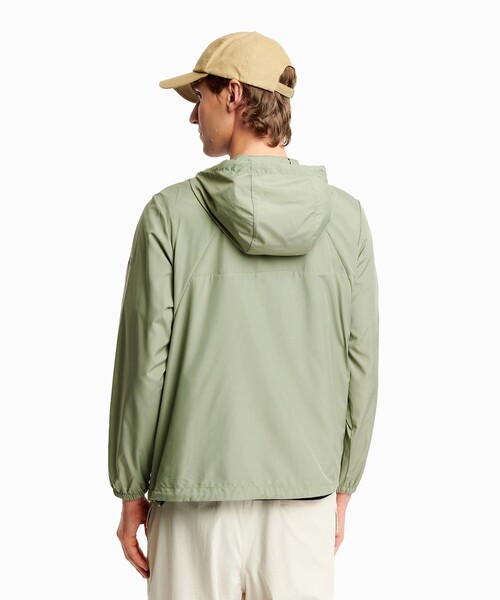 AIGLE(エーグル)の「【UPF50+ SolarPack】UVカット 撥水 ソーラーパック フーデッドジャケット(ナイロンジャケット・メンズ・グレイッシュブルー/セージグリーン/パープル/ホワイト・L/M/S/XL/XS)」の18枚目の写真