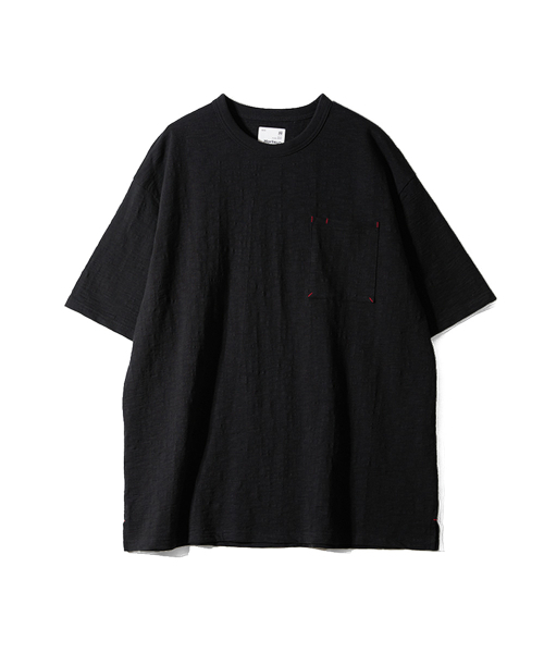 HORLISUN(ホーリーサン)の「Lawrence Slub Short Sleeve T-shirt Black(Tシャツ/カットソー・メンズ・その他・LARGE/MEDIUM/SMALL)」の2枚目の写真