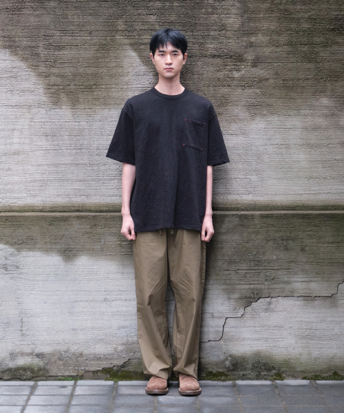 HORLISUN(ホーリーサン)の「Lawrence Slub Short Sleeve T-shirt Black(Tシャツ/カットソー・メンズ・その他・LARGE/MEDIUM/SMALL)」の5枚目の写真