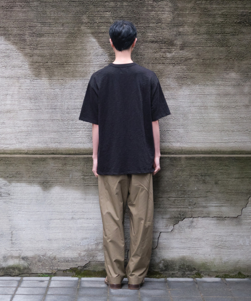 HORLISUN(ホーリーサン)の「Lawrence Slub Short Sleeve T-shirt Black(Tシャツ/カットソー・メンズ・その他・LARGE/MEDIUM/SMALL)」の7枚目の写真