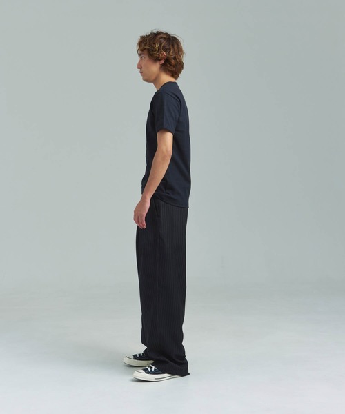 JACKROSE(ジャックローズ)の「JE-ピンストライプ・スラックス(スラックス・メンズ・チャコール/ブラック・L/M)」の14枚目の写真