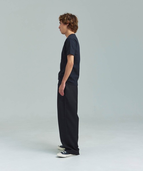 JACKROSE(ジャックローズ)の「JE-ピンストライプ・スラックス(スラックス・メンズ・チャコール/ブラック・L/M)」の16枚目の写真