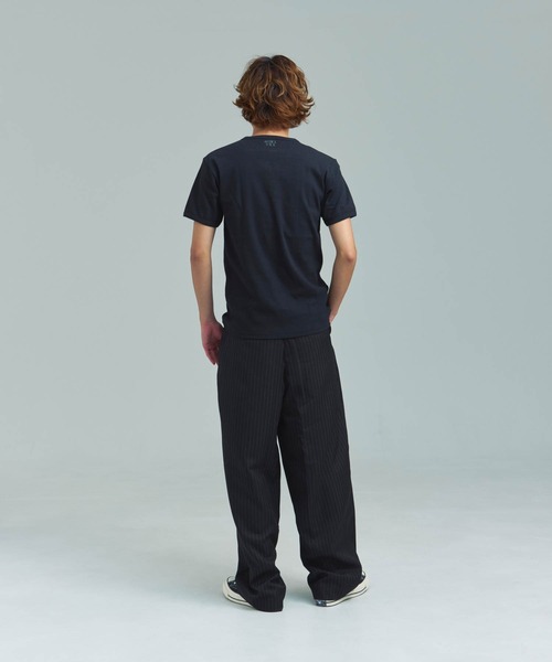 JACKROSE(ジャックローズ)の「JE-ピンストライプ・スラックス(スラックス・メンズ・チャコール/ブラック・L/M)」の17枚目の写真