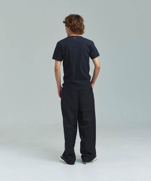 JACKROSE(ジャックローズ)の「JE-ピンストライプ・スラックス(スラックス・メンズ・チャコール/ブラック・L/M)」の19枚目の写真