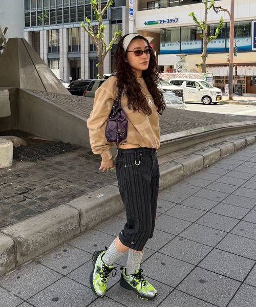 ARIES(アリーズ)の「【ARIES / アリーズ】Aged Temple Camo Sweat(スウェット・レディース・ベージュ・MEDIUM/SMALL)」の10枚目の写真