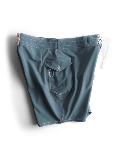 BIRDWELL(バードウェル)の「【BIRDWELL/バードウェル】808 Boardshorts ストレッチ ボードショーツ MADE IN USA 耐久性 撥水性 速乾性(水着・メンズ・ブラック/ライトブルー・30inch/32inch/31inch)」の9枚目の写真