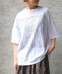 JOURNAL STANDARD LUXE（ジャーナルスタンダード　ラックス）の「《追加２》プリントT TURNS LUCKS（Tシャツ/カットソー）」