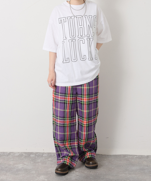 JOURNAL STANDARD LUXE(ジャーナルスタンダード ラックス)の「《追加2》プリントT TURNS LUCKS(Tシャツ/カットソー・レディース・ブラック・FREE)」の6枚目の写真