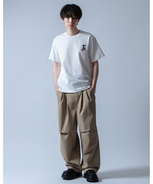 Crownor(クラウノアー)の「ダイナソーグラフィック 半袖Tシャツ(Tシャツ/カットソー・メンズ・ホワイト/ブラック・LARGE/MEDIUM)」の8枚目の写真