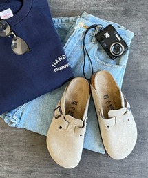 [BIRKENSTOCK/ビルケンシュトック] BOSTON SUEDE LEATHER ボストン スウェード サンダル
