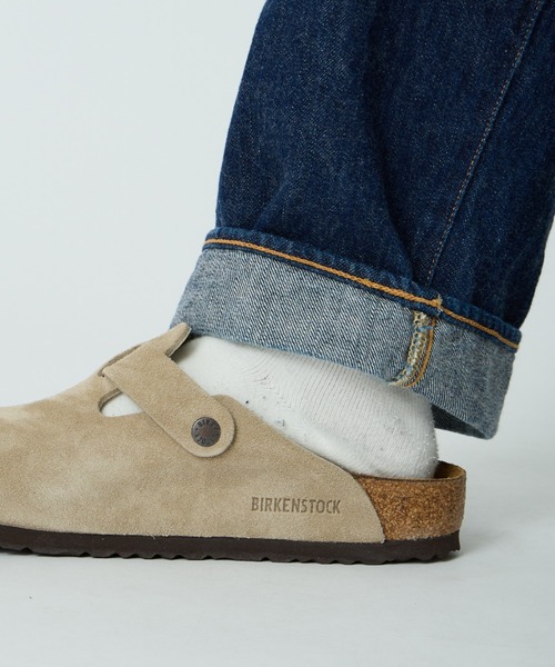 BIRKENSTOCK（ビルケンシュトック）の「[BIRKENSTOCK/ビルケンシュトック] BOSTON SUEDE LEATHER ボストン スウェード サンダル（サンダル・レディース・ベージュ/ブラック・27/26.5/26/25/24.5/24/23/28）」の15枚目の写真