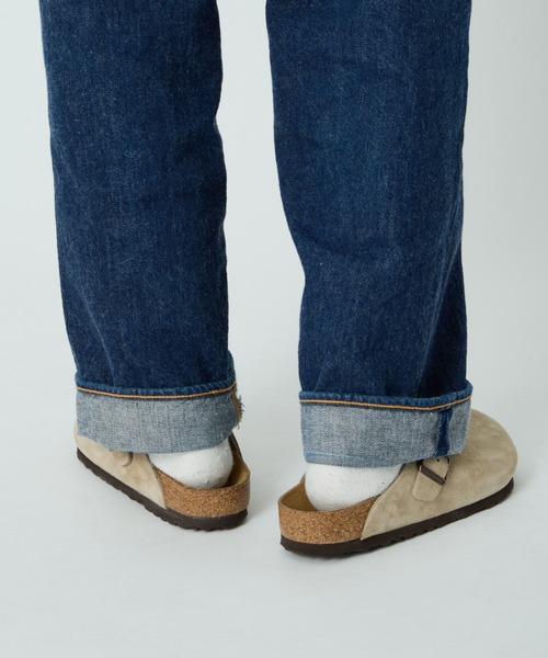 BIRKENSTOCK（ビルケンシュトック）の「[BIRKENSTOCK/ビルケンシュトック] BOSTON SUEDE LEATHER ボストン スウェード サンダル（サンダル・レディース・ベージュ/ブラック・27/26.5/26/25/24.5/24/23/28）」の13枚目の写真