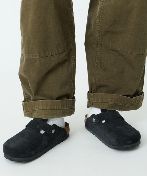 BIRKENSTOCK（ビルケンシュトック）の「[BIRKENSTOCK/ビルケンシュトック] BOSTON SUEDE LEATHER ボストン スウェード サンダル（サンダル・レディース・ベージュ/ブラック・27/26.5/26/25/24.5/24/23/28）」の21枚目の写真