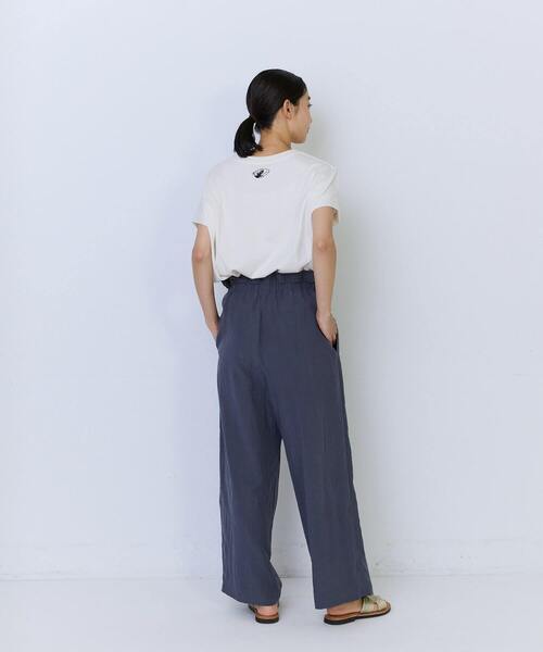 ADIEU TRISTESSE(アデュートリステス)の「ポプリンストレートパンツ(その他パンツ・レディース・ベージュ/チャコールグレー/カーキ・M/L)」の12枚目の写真