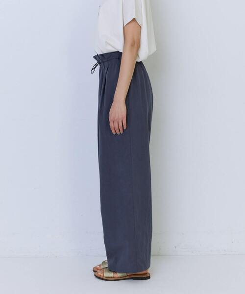 ADIEU TRISTESSE(アデュートリステス)の「ポプリンストレートパンツ(その他パンツ・レディース・ベージュ/チャコールグレー/カーキ・M/L)」の10枚目の写真