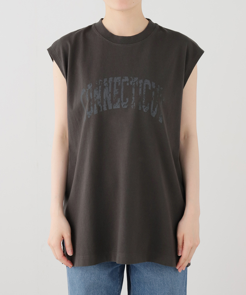 Champion(チャンピオン)の「ウォッシャブル / Champion / チャンピオン SLEEVELESS SHIRT(Tシャツ/カットソー・レディース・サックスブルー/ネイビー/ピンク/ライトグレー/ブラック系その他・FREE)」の16枚目の写真