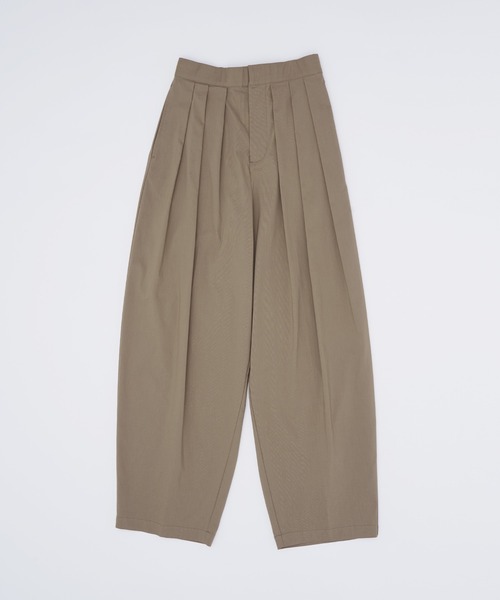 SOEMIN(ソミン)の「Basic slacks/ベーシックタックパンツ(スラックス・レディース・ブラック/ベージュ・FREE)」の11枚目の写真