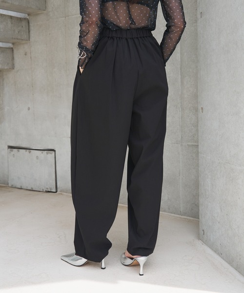 SOEMIN(ソミン)の「Basic slacks/ベーシックタックパンツ(スラックス・レディース・ブラック/ベージュ・FREE)」の19枚目の写真