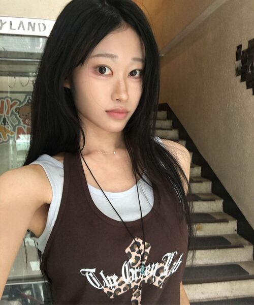 THE GREEN LAB（ザグリーンラボ）の「ホルターネックレイヤードトップセット[メランジグレー]（Tシャツ/カットソー・レディース・その他・FREE）」の15枚目の写真