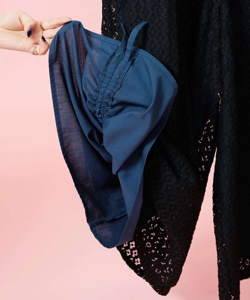 Jocomomola（ホコモモラ）の「Ola レースワイドパンツ（その他パンツ・レディース・ブラック/ベージュ・40/38）」の22枚目の写真