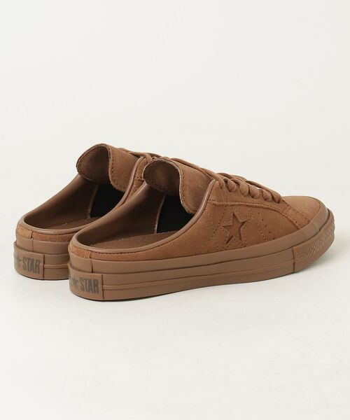 CONVERSE（コンバース）の「converse コンバース ONE STAR SUEDE MULE ワンスター スエード ミュール 33702980 33702982（スニーカー・レディース・ブラウン/オフホワイト・23.5cm/24.5cm/23.0cm/24.0cm/25.0cm）」の3枚目の写真