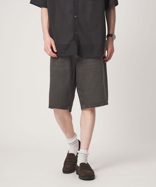 Levi's(リーバイス)の「<Levi's®> 478 バギー ショート デニム パンツ(その他パンツ・メンズ・ライトブルー/ブラック・32inch/34inch/30inch)」の2枚目の写真