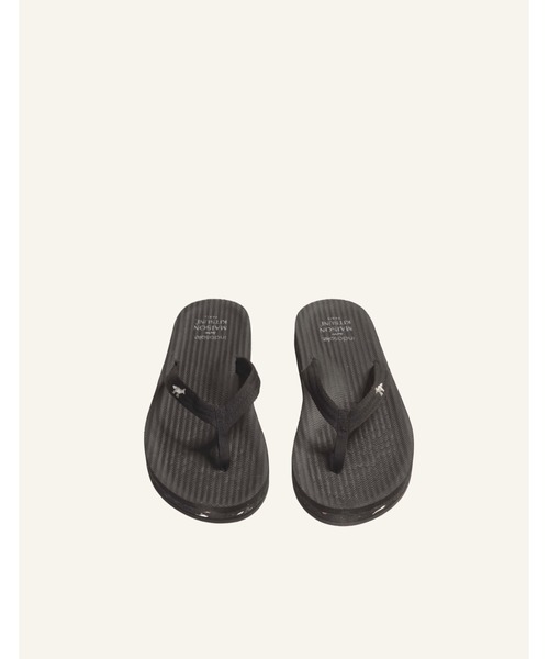 Maison Kitsune(メゾンキツネ)の「MAISON KITSUNE x INDOSOLE RIVERSOLE(サンダル・レディース・ブラック・37/38/35/36/39/40)」の6枚目の写真