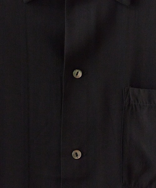 DAN RIVER(ダンリバー )の「DAN RIVER/ダンリバー PRINTED BOX SHIRT ドレープ ボックスシャツ メンズ レディース ユニセックス 秋 秋服 2026年秋冬(シャツ/ブラウス・メンズ・ブラック/ブラック系1/ブラック系2・M/S/L)」の5枚目の写真