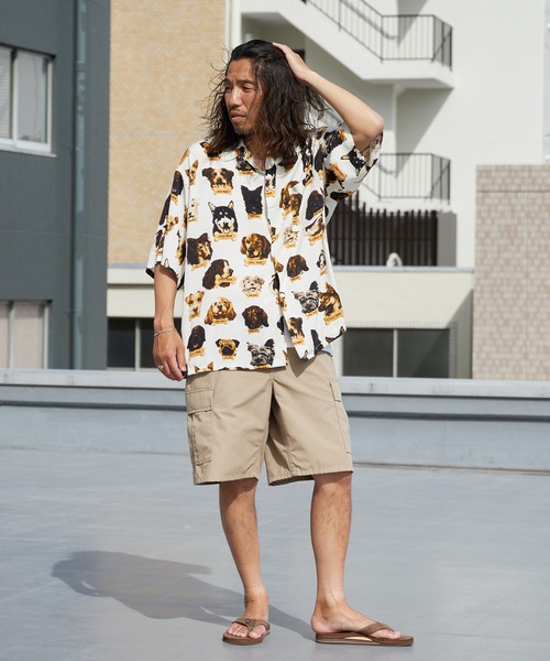 DAN RIVER(ダンリバー )の「DAN RIVER/ダンリバー PRINTED BOX SHIRT ドレープ ボックスシャツ メンズ レディース ユニセックス 秋 秋服 2026年秋冬(シャツ/ブラウス・メンズ・ブラック/ブラック系1/ブラック系2・M/S/L)」の18枚目の写真