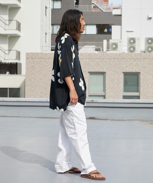 DAN RIVER(ダンリバー )の「DAN RIVER/ダンリバー PRINTED BOX SHIRT ドレープ ボックスシャツ メンズ レディース ユニセックス 秋 秋服 2026年秋冬(シャツ/ブラウス・メンズ・ブラック/ブラック系1/ブラック系2・M/S/L)」の13枚目の写真