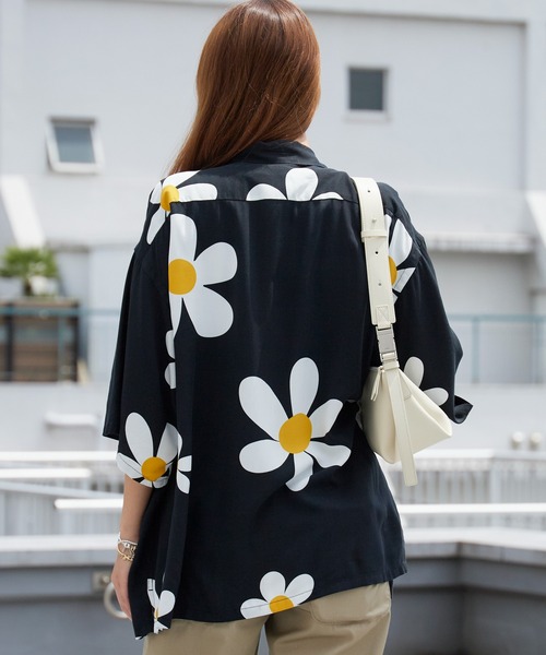 DAN RIVER(ダンリバー )の「DAN RIVER/ダンリバー PRINTED BOX SHIRT ドレープ ボックスシャツ メンズ レディース ユニセックス 秋 秋服 2026年秋冬(シャツ/ブラウス・メンズ・ブラック/ブラック系1/ブラック系2・M/S/L)」の21枚目の写真