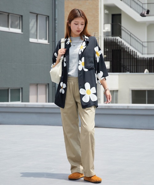 DAN RIVER(ダンリバー )の「DAN RIVER/ダンリバー PRINTED BOX SHIRT ドレープ ボックスシャツ メンズ レディース ユニセックス 秋 秋服 2026年秋冬(シャツ/ブラウス・メンズ・ブラック/ブラック系1/ブラック系2・M/S/L)」の12枚目の写真