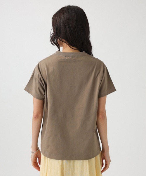 She is-.(シーイズ)の「【SHE is-.】<別注>フロントロゴT(Tシャツ/カットソー・レディース・モカ/ホワイト・フリー)」の21枚目の写真