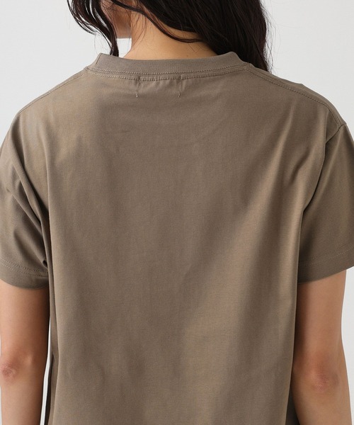 She is-.(シーイズ)の「【SHE is-.】<別注>フロントロゴT(Tシャツ/カットソー・レディース・モカ/ホワイト・フリー)」の22枚目の写真