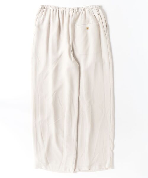 CLANE（クラネ）の「DRAWSTRING LOOSE TUCK PANTS 10110-7283（その他パンツ・メンズ・オフホワイト・2）」の2枚目の写真