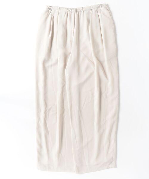 CLANE（クラネ）の「DRAWSTRING LOOSE TUCK PANTS 10110-7283（その他パンツ・メンズ・オフホワイト・2）」の3枚目の写真