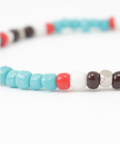 GLOBAL WORK（グローバルワーク）の「コンビブレスレット/712799（ブレスレット・メンズ・レッド/ホワイト/ブラック/ライトブルー・FREE）」の9枚目の写真