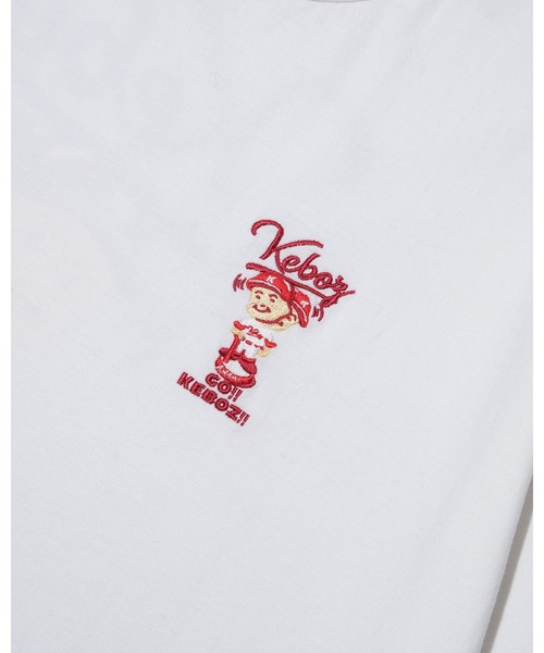 KEBOZ(ケボズ)の「GBH S/S TEE(Tシャツ/カットソー・メンズ・ホワイト/オレンジ・M/L/XL)」の9枚目の写真